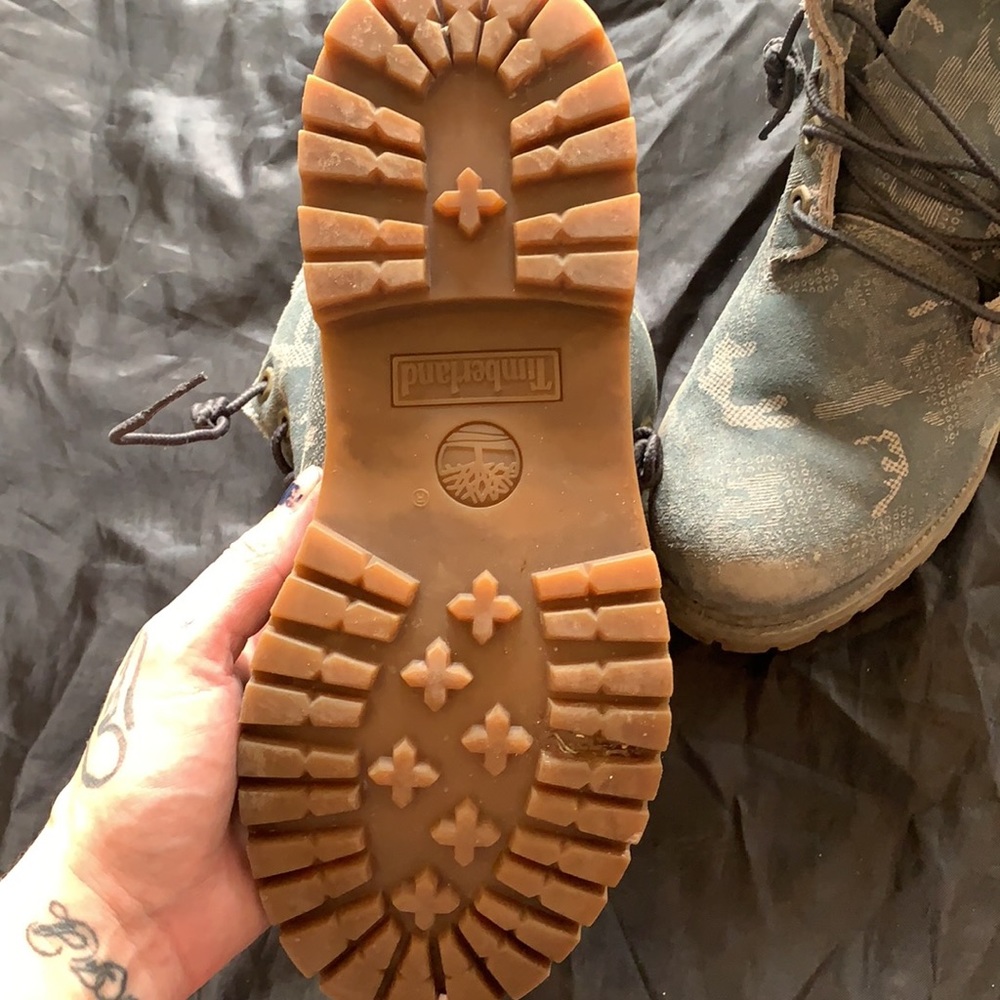 Timberland army boots - Picture 3 of 6